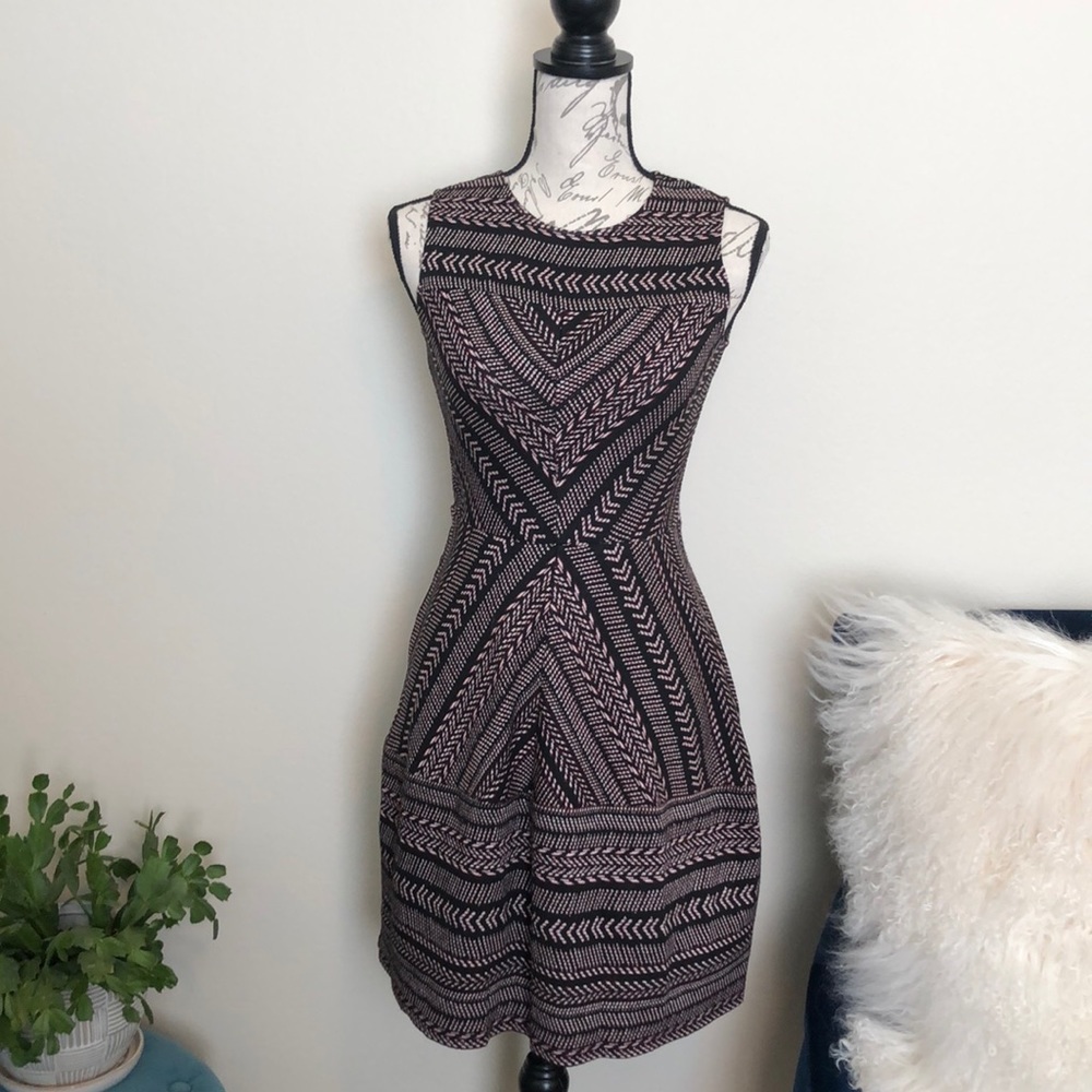 BCBG Maxazria fit and flare dress
